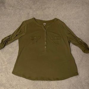 SOHO NY&C Olive Tee
